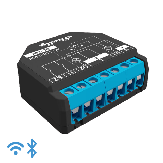 Shelly PRO-2PM 2 Circuit Wi-Fi Relay Switch With Power Measurement User  Guide