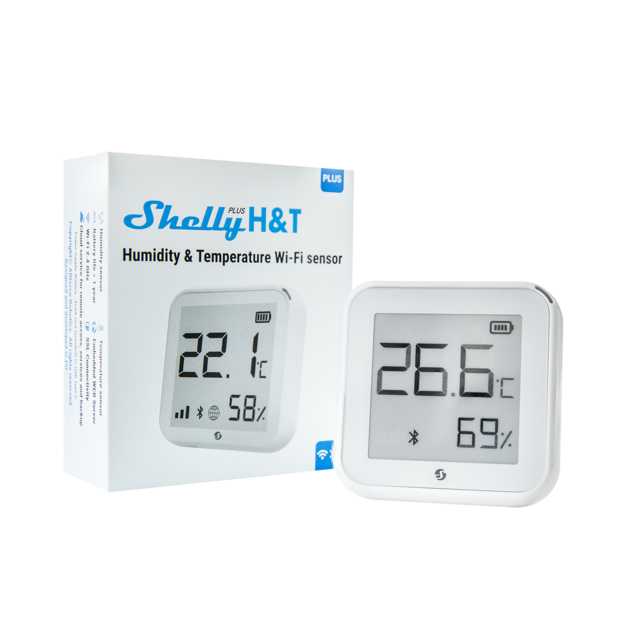 Shelly H&T White: The Ultimate WiFi Humidity & Temperature Smart