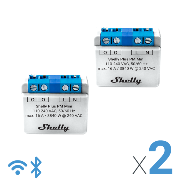 Shelly Plus PM Mini (2 Pack) - Shelly Plus PM Mini - All products - Shop -  Shelly