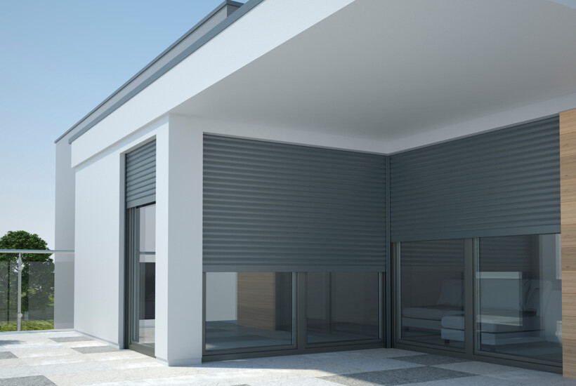 Smart roller shutters with position control