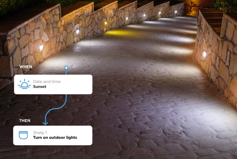 Smart outdoor lights