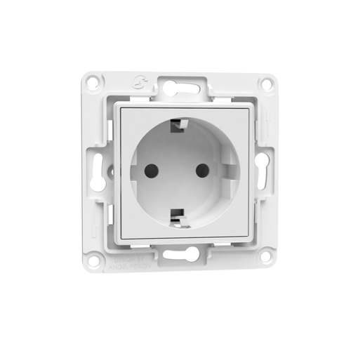 Shelly Wall Socket EU White