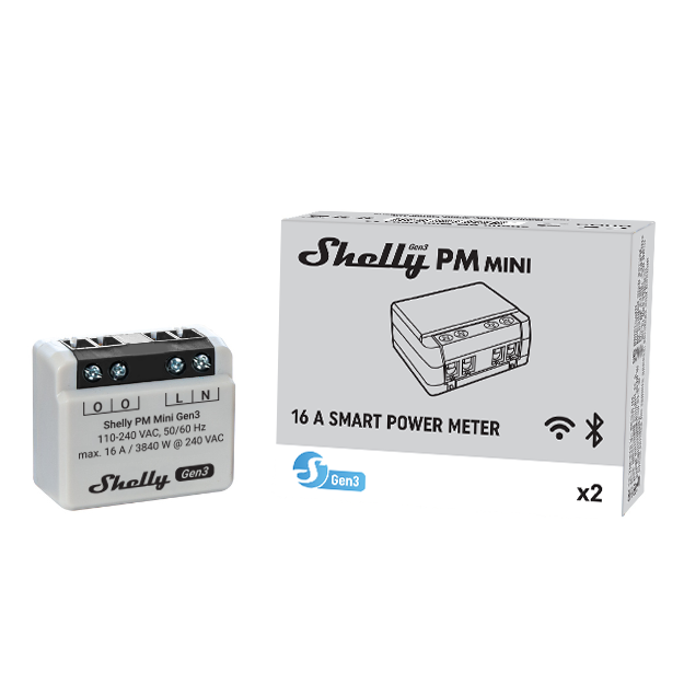 Shelly PM Mini Gen3 x2